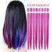 Rhyme 21'' 8PCS Pink Purple Hair Pieces for Girls & Women - Clip in Highlight Colored Extensions for Princess Parties (Purple Pink) - Buy Online on GoSupps.com