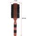 Large Radial Bristle Brush - Boar and Nylon Bristles | Soft Hair Brush for Curly, Afro Hair | Men and Women - Buy Online on GoSupps.com