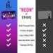 BL Neon Nail Polish Set - 6 Pack Nail Varnish Set with Neon Nail Polish Colors - Quick Dry & Long Lasting Neon 10 ml (Pack of 6) - Buy Online on GoSupps.com