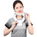 Jlasdr neck protection neckwear neckrest |Postoperative cervical vertebrae with adjustable cervical spine height |For seated office workers students (Size: S)
