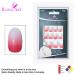 Shop Bling Art Red Brown Gel Ombre False Nails - 24 Premium Oval Artificial Nails with Glue - Perfect for Stunning Nail Art - Buy Online on GoSupps.com