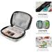 Pfrewn 7 Day Pill Organizer Case - Floral Travel Pill Box with Zipper for Vitamins & Supplements Portable Weekly Medicine Holder - Buy Online on GoSupps.com