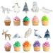 PC Arctic Animals Cupcake Toppers - Set of 10 | Perfect for Birthday and Baby Shower Decorations Blue - Buy Online on GoSupps.com