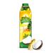 Pfanner pineapple coconut drink (8 x 1 l) - pineapple juice and coconut water - fruit drink in the patch of storage - drink with at least 25 % fruit content