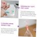 Minkissy 8-Pack Toothbrush Prosthesis Cleaning Brushes | Home Cleaning for Household Prosthetics | Durable PP Material - Buy Online on GoSupps.com