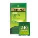 Twinings Pure Green Tea Bags 12 Boxes of 20 Individually Wrapped Envelope Tea Bags 240 in total. Green Tea 240