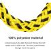 Jranter Tow Rope Connector for Tubing - Yellow & Black | Premium Quality - Buy Online on GoSupps.com