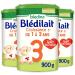Bl dina Bl didej - C r ales b b Lact es Chocolat Gourmand - D s 12 Mois - 12 briques de 250mL + Bl dina Bl dilait Croissance 3+ Lait en Poudre pour B b 3 x 900g - Buy Online on GoSupps.com