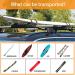 WONITAGO Soft Roof Rack Pads + 15 Ft Tie Down Straps - Surfboard SUP Snowboard - 28 inch - Blue/Black - Pair - Buy Online on GoSupps.com