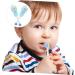 Buy Healvian 2ST Children's Toothbrush - Soft Bristles & Travel Covers for Toddlers | Sky Blue Training Toothbrush | Ideal for Kids - Buy Online on GoSupps.com