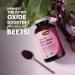 Flora Health Organic Red Beet Crystals Energizing Superfood Nitric Oxide Booster Vegan Equals 2.6 kg. of Red Beets Pressed from Fresh Harvested Organic Beets 200 g Crystals Glass Bottle - Buy Online on GoSupps.com