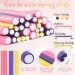 30Pcs Flexible Curling Rods Heatless Hair Rollers - 3 Sizes Foam Curlers for Short & Long Hair - Buy Online on GoSupps.com