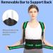 Lalent Back Support Brace Posture Corrector for Men and Women - Adjustable Upper Back Straightener Shoulder Lumbar Belt - Relief Pain in Neck Back and Shoulders (L) - Buy Online on GoSupps.com