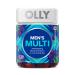 OLLY Men's Multi Gummies Supports Overall Wellness * Vitamins A C D E Bs & Zinc BlackBerry Blitz Flavored 65 Day Supply - 130 Count Blackberry 130 Count (Pack of 1