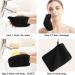 PHOGARY 10 Pack Microfiber Body Wash Mitts - Reusable Makeup Remover Gloves - European Style Bath Spa Cloth - Black and Grey (6.8 inch) - Buy Online on GoSupps.com