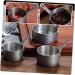 Milisten Stainless Steel Cups Stainless Steel Sauce Cup Coffee Pot Bread Silver 14X7X3.5CM - Buy Online on GoSupps.com