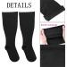 Zingso Wide Calf Compression Stockings for Men & Women - 2 Pairs Oversize Support Socks Reduces Swelling & Pain - Ideal for Nurses & Running - XXXL Beige - Buy Online on GoSupps.com