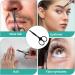Nose Hair Scissors Small Facial Hair Scissors Stainless Eyebrow Scissors Nose Trimmer Round Tip Design for Facial Eyebrow Mustache Beard Eyelashes Ear (Black) - Buy Online on GoSupps.com
