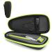 Fyy bag case for Philips One Blade Philips Series QP2520 QP2530 QP2630 one Blade 360 razor Bartschneider travel case hard travel shell electric shaver razor - green A -green