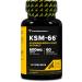 Primaforce KSM-66 Ashwagandha Root Extract (600mg) 60 Veggie Capsules - 5% Withanolides with BioPerine