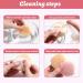 BS-MALL Face Clean Sponge - Gentle Makeup Removal Pads (Pack of 6) | International Shipping Available - Buy Online on GoSupps.com
