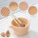 Makeup Brush Cleaning Bowl Foldable Makeup Brush Cleaner Bowl Portable Travel Beauty Brush Scrubber with Handle 3-in-1 Cosmetic Brush Cleaner for Cleaning Drying and Storing Sponge (Beige) - Buy Online on GoSupps.com