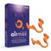 Airmax nasal dilator | 76.1% more air | Breathe better sleep better | Snoring stopper | 2 pieces size medium (M) pack for 6 months | Nasal dilator for free breathing through the nose