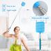 Extendable Telescopic Flying Swatter - Portable Anti-Mosquito Insect Catcher for Garden - Blue (26-72 cm) - Buy Online on GoSupps.com