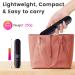 Biupky Cordless Hair Straightener Brush | Portable Ionic Hair Comb with 50M Ions & 9 Temp Settings | Type-C Rechargeable Travel Straightener - Buy Online on GoSupps.com