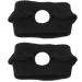 Acupressure Bracelet Set for Appetite Control & Stress Reduction - 2 Black Bracelets for Weight Loss & Wellness - Buy Online on GoSupps.com
