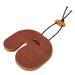Envoy Leather Archery Finger Tab | Finger Guard for Shooting Practice | Simple Finger Protector for Recurve Bows | Made in USA Cognac