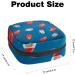 Anna Cowper Cartoon Fire Arrow Menstrual Cup Pouch & Pad Holder - Multi-colored 14 - Buy Online on GoSupps.com