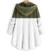 Shop Hanxiulin Oversized Fleece Jacket for Ladies | Cuddly Plush Hoodie - Winter Quilted Upperwear up to 4XL - Buy Online on GoSupps.com