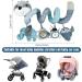 Coriver Stroller Toys for Babies | Spiral Hanging Toy for Car Seat & Stroller | Baby Mobile for 0-6 Months (Gray) - Buy Online on GoSupps.com