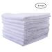 8 Pack Microfiber Face Towels 12x12 inch - Super Absorbent & Quick Drying Makeup Remover Cloths - Eco-Friendly Facial Cleansing Cloth Set (White) - Buy Online on GoSupps.com