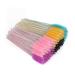 100PCS Crystal Eyelash Mascara Brushes Wands Applicator Makeup Kits (Multi-colored)