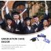 PRETYZOOM 12pcs 2024 Graduation Season Cake Insert Top Hat Cake Decoration Flag Dessert Wood - Buy Online on GoSupps.com