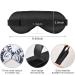 Haskirky Light Blocking Eye Mask for Deep Sleep & Comfort - Breathable, Adjustable Men & Women Travel, Yoga, Meditation - Office Goodies - Buy Online on GoSupps.com
