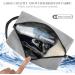 KK Water-Resistant Hanging Toiletry Travel Bag - Grey Gym Shaving Makeup Bag for Men & Women - Buy Online on GoSupps.com