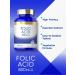 Folic Acid 800 mcg Tablets - 400 Count | Vegetarian, Non-GMO, Gluten Free by Carlyle - Buy Online on GoSupps.com