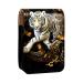 Lipstick Case Leather Lip Gloss Lipstick Organizer with Mirror Mini Lipstick Holder Bag Dragon Tiger Tai Chi Gossip Q181n8rksg