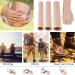 Jinpojun 3 Piece Toe Cushion Tube Cuttable Soft Gel Finger Protection Tube Bandage for Removing Corns and Bunions Treatment  - Buy Online on GoSupps.com