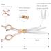 Dream REACH 7 Dog Fur Scissors Set | Professional 440C Japanese Stainless Steel | Straight Bent & Thinning Shears (15%-25% Thinning Rate) - 5-Part Animal Care Kit - Buy Online on GoSupps.com