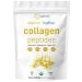 Micro Ingredients Collagen Peptides Powder Organic 12oz | Type I & III + Natural Protein | Grass-Fed Bovine Source | Unflavored | Supports Skin Joint & Bone Health | Paleo Non-GMO
