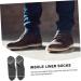 Height Increase Inner Socks & Insoles - Reusable Heel Protector Non-Skid Cotton Shoe Pads for Comfort & Warmth - Buy Online on GoSupps.com
