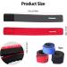 Tarkdak Fishing Rods & Accessories | 12-Piece Velcro Belt Straps Rod Holder - Black Blue Red | International Shipping Available - Buy Online on GoSupps.com
