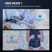 Upgraded Deep Tissue Massage Gun with EMS Technology - 20 Speed Percussion Muscle Massager for Pain Relief and Relaxation - Handheld Electric Pulse Massager with 20 Pads - Black - Buy Online on GoSupps.com