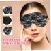 Lace Flowers Eye Eyeshadow Eye Protection Comfortable Eye Protection Cool Sleep Sleep Eye Elastic Eye Polyester Travel Glasses For 22x9x0.8cm Black - Buy Online on GoSupps.com