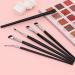 Premium 6-Piece Eyeliner Brush Set - Fine Point Precision Brow & Concealer Brushes for Professional Makeup | International Shipping Available - Buy Online on GoSupps.com