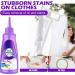 Donubiiu Affectionate Stain Remover Affectionate Active Enzyme Laundry Stain Remover - White Shirt Guardian Active Enzymatic Laundry Cleaning Stubborn Stain Cleaner Oil Remover (2PCS Purple) 2PCS 120 ml (Pack of 1) - Buy Online on GoSupps.com